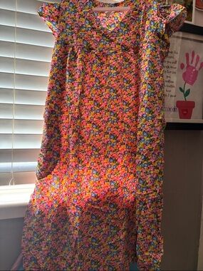 Floral Multicolor Summer Dress